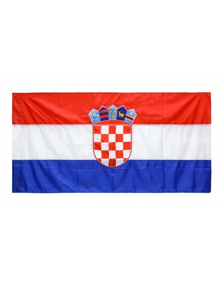 Zastava republike Hrvatske - 600x150cm - svila