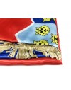 Flag of Croatia - 200x100cm - silk -  with Gold Fringe - double