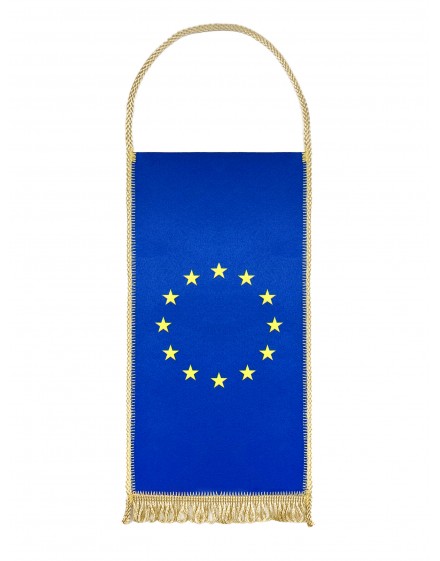 Stolna zastava Europske unije - 24x12cm - sa resicama