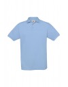 Polo shirt B&C Color Sky Blue