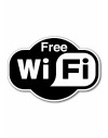 Naljepnica - free wifi