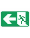 Sign - Emergency exit - Left