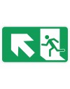 Sign - Emergency exit - Up Left
