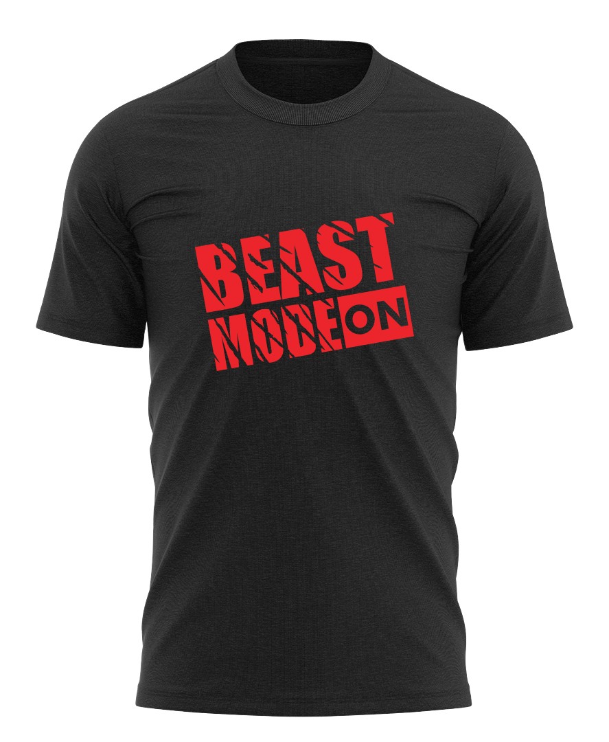 Beast mode fitness tshirt design 17034727 Vector Art at Vecteezy