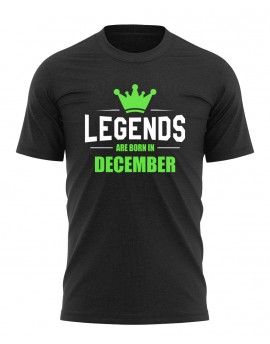 T-shirt - Legends are born in