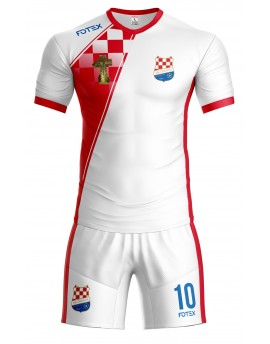 NK Bogdanovci - Jersey + Shorts - 2019 - White