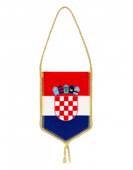 Auto zastava Republike Hrvatske - 8x12cm