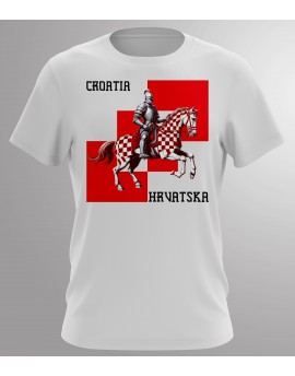 Fan T-shirts "Croatia" - white